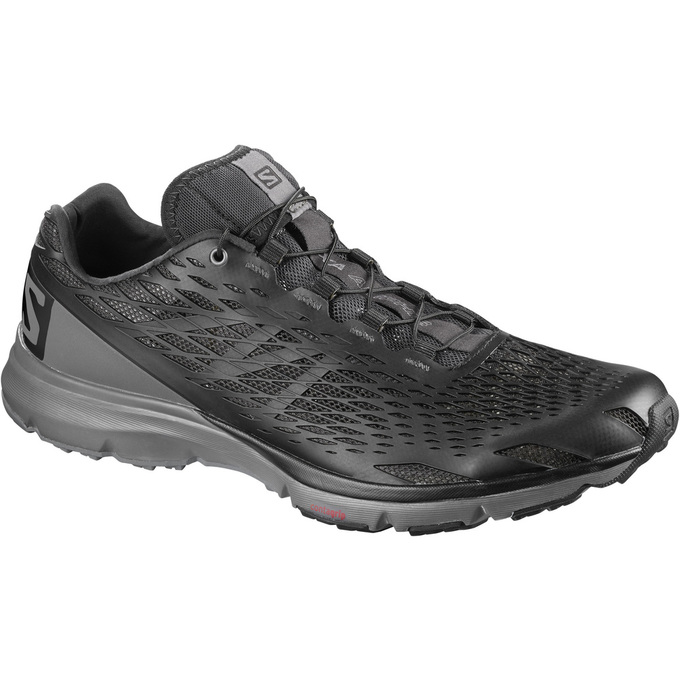 Salomon XA AMPHIB Zapatillas De Running Hombre - Negras - Colombia (50138-CGKT)